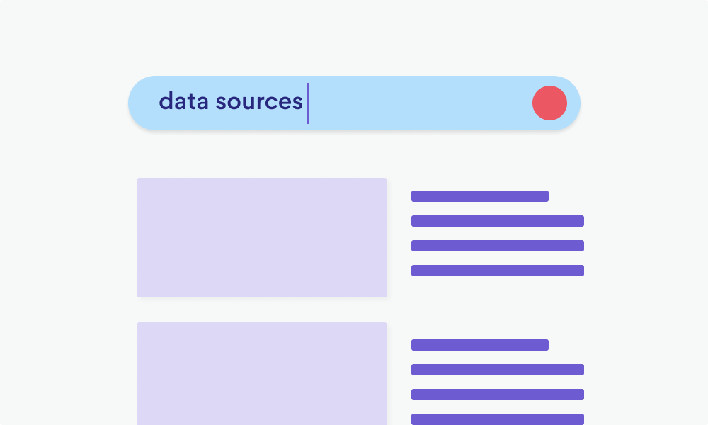 Where does data come from