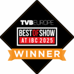 Best of show at IBC 2025 badge