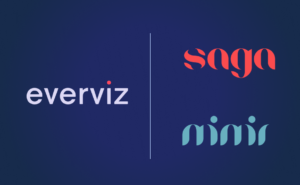 everviz, saga and Mimir logos
