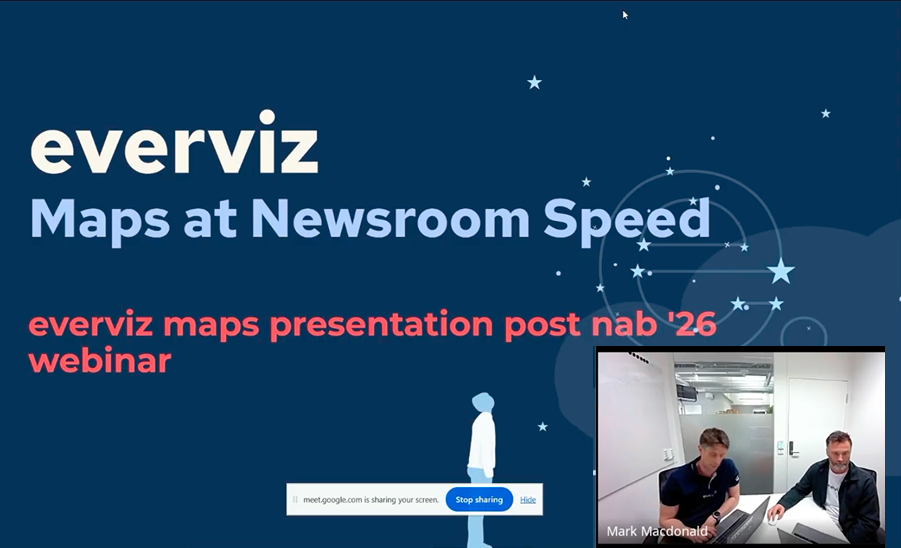 Screenshot from webinar